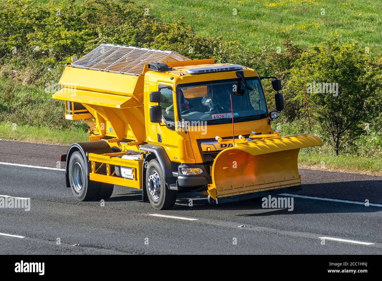 Road gritting machines hires stock photography and images Alamy