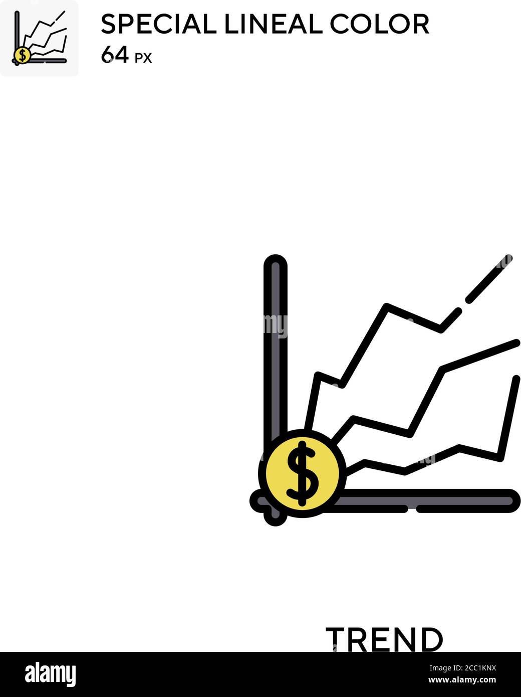 Trend Special lineal color vector icon. Trend icons for your business ...