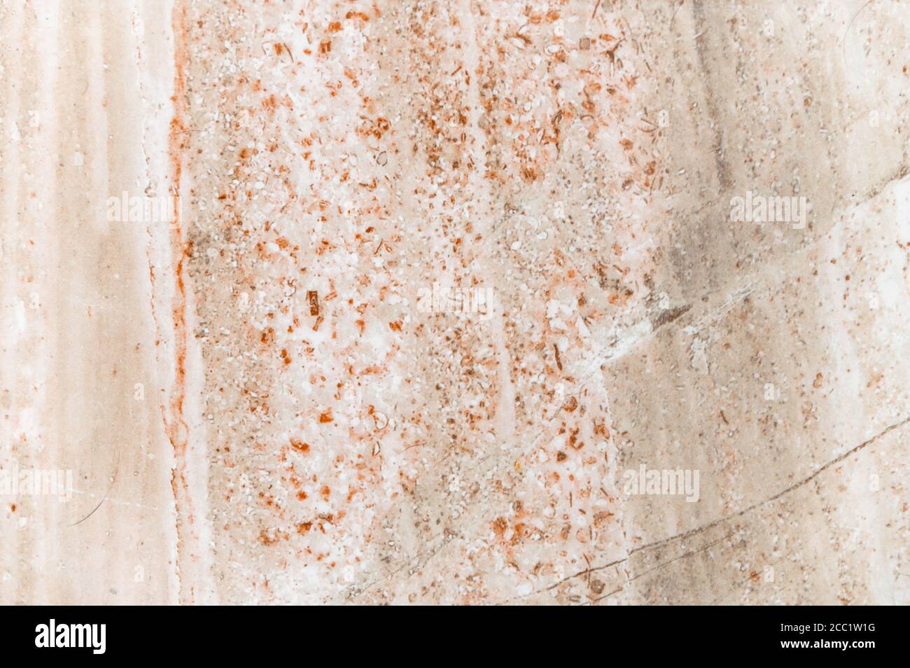 Marble with natural pattern. Beige marble background. Stock Photo