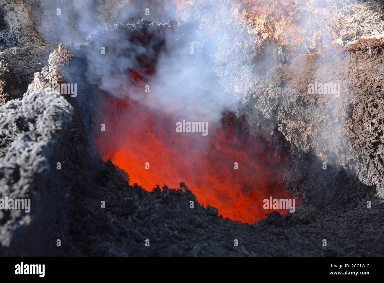 Italy, Sicily, Mount Etna, eruption Stock Photo - Alamy