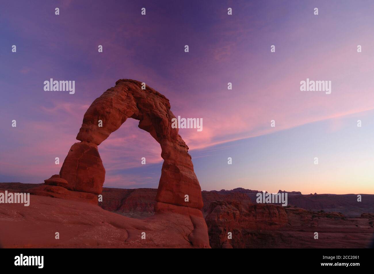 Arches national park delicate arch hi-res stock photography and images ...