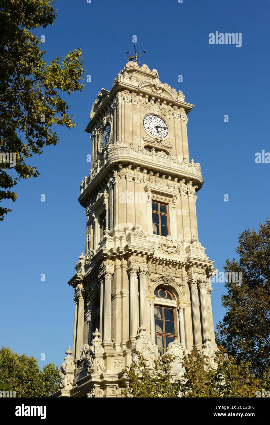 Dolmabahce Clock Tower High Resolution Stock Photography and Images - Alamy