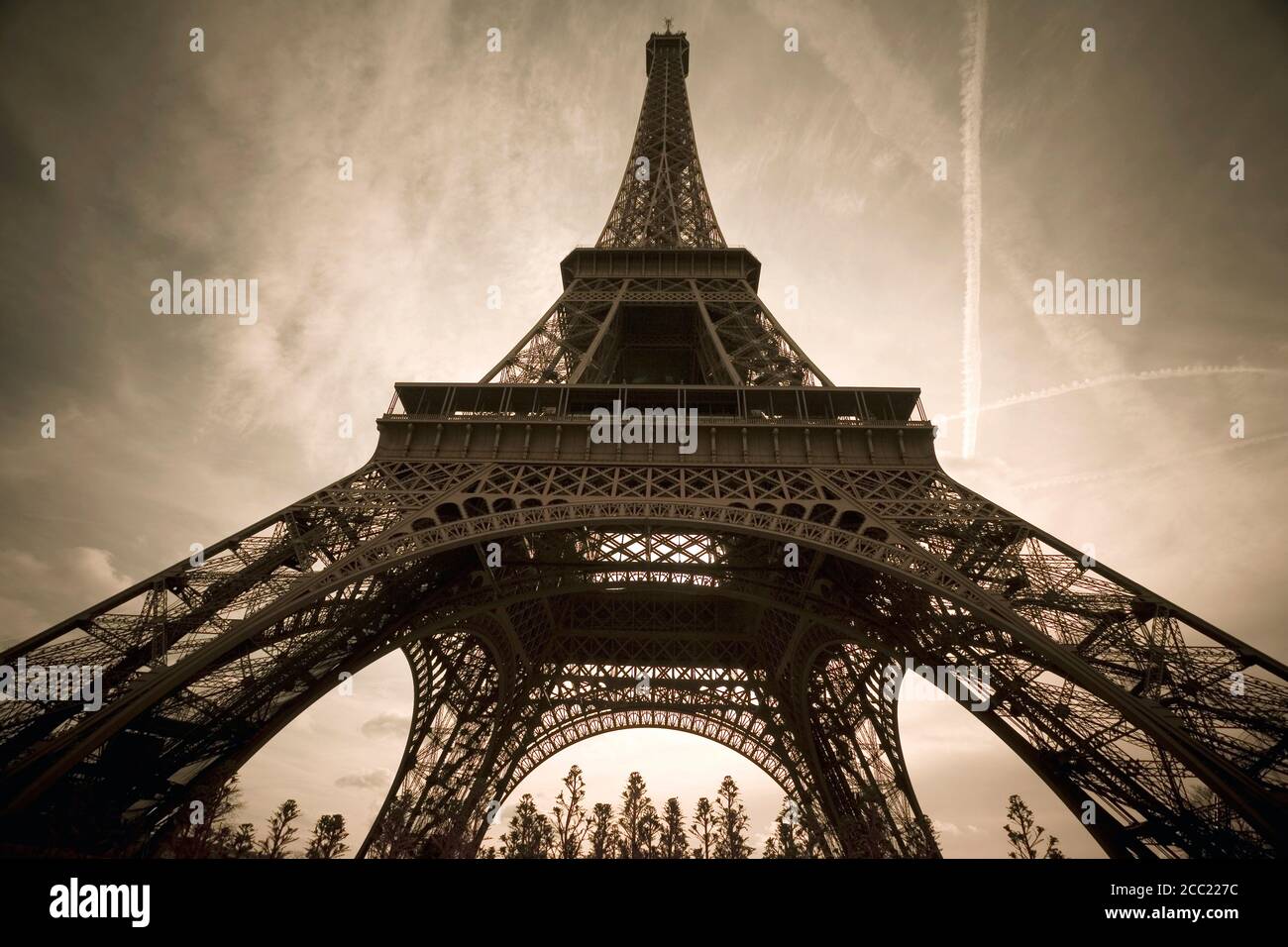 France, Paris, Eiffel Tower Stock Photo - Alamy