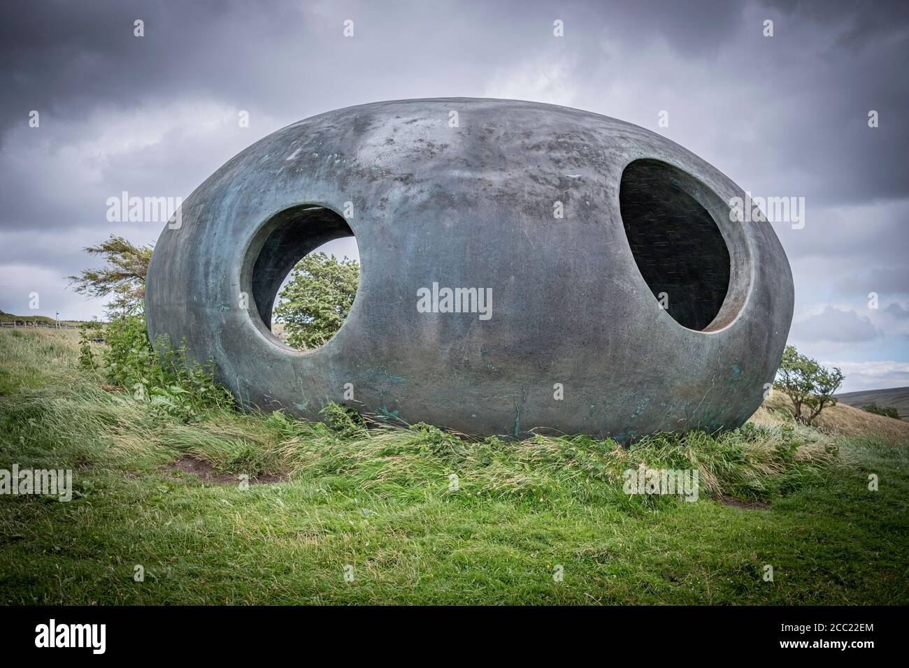 The Atom Panopticon sculpture, Wycoller Country Park, Colne, Pendle ...
