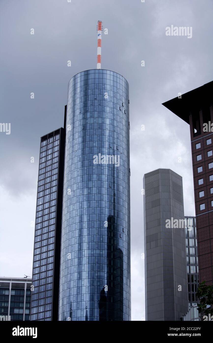 Germany, Frankfurt on the Main, Main Tower Stock Photo