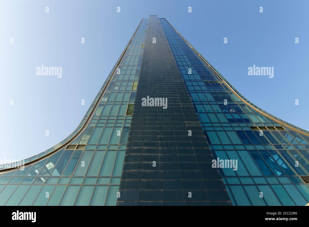 Europe, Turkey, Istanbul, View of Istanbul Sapphire building Stock Photo