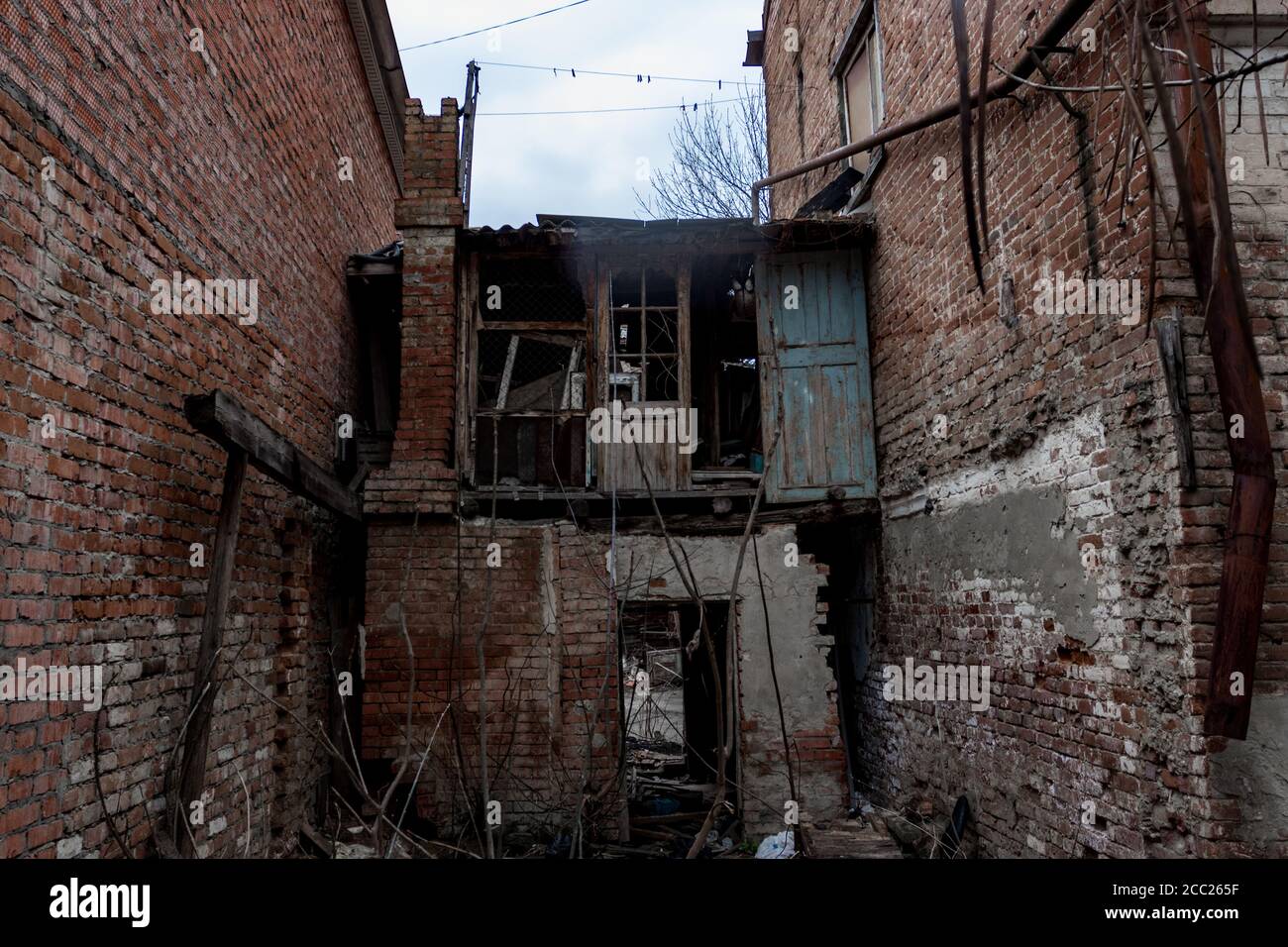 Old brick yard hi-res stock photography and images - Alamy