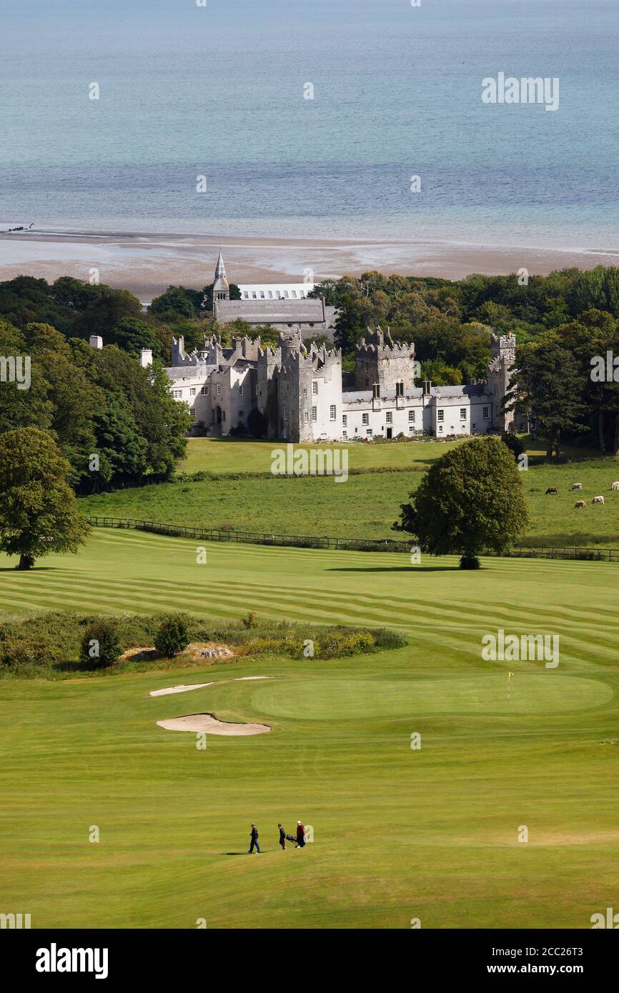 Ireland, Leinster, County Fingal, View of Howth Castle Stock Photo - Alamy