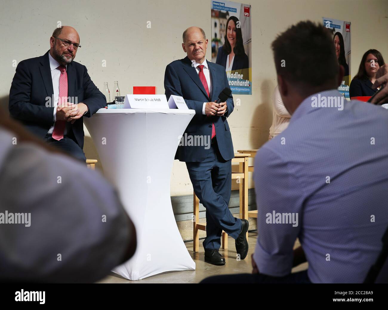 Former Finance Minister And Designated Chancellor Candidate Of The Spd High Resolution Stock Photography And Images Alamy