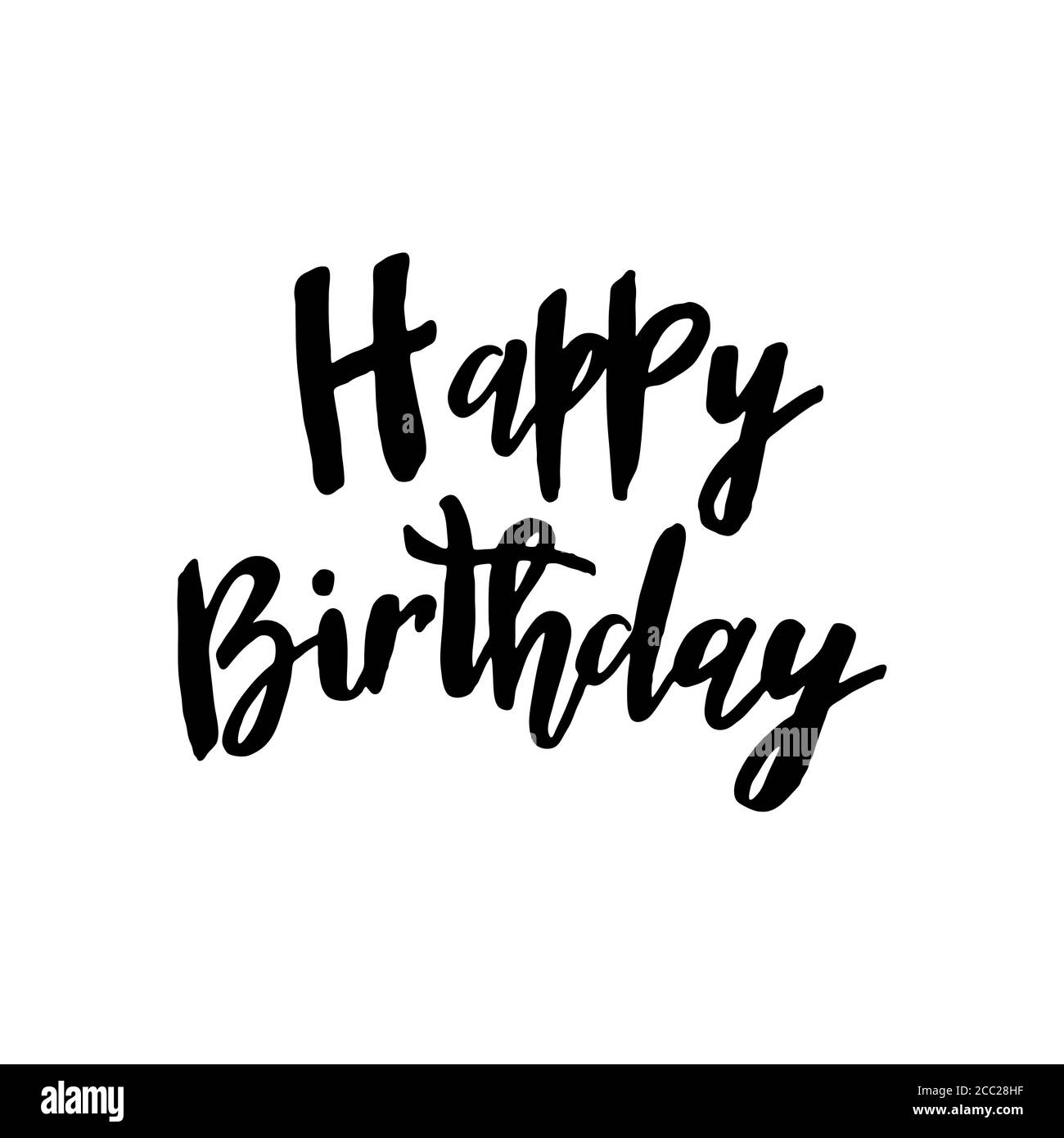 Happy birthday Black and White Stock Photos & Images - Alamy