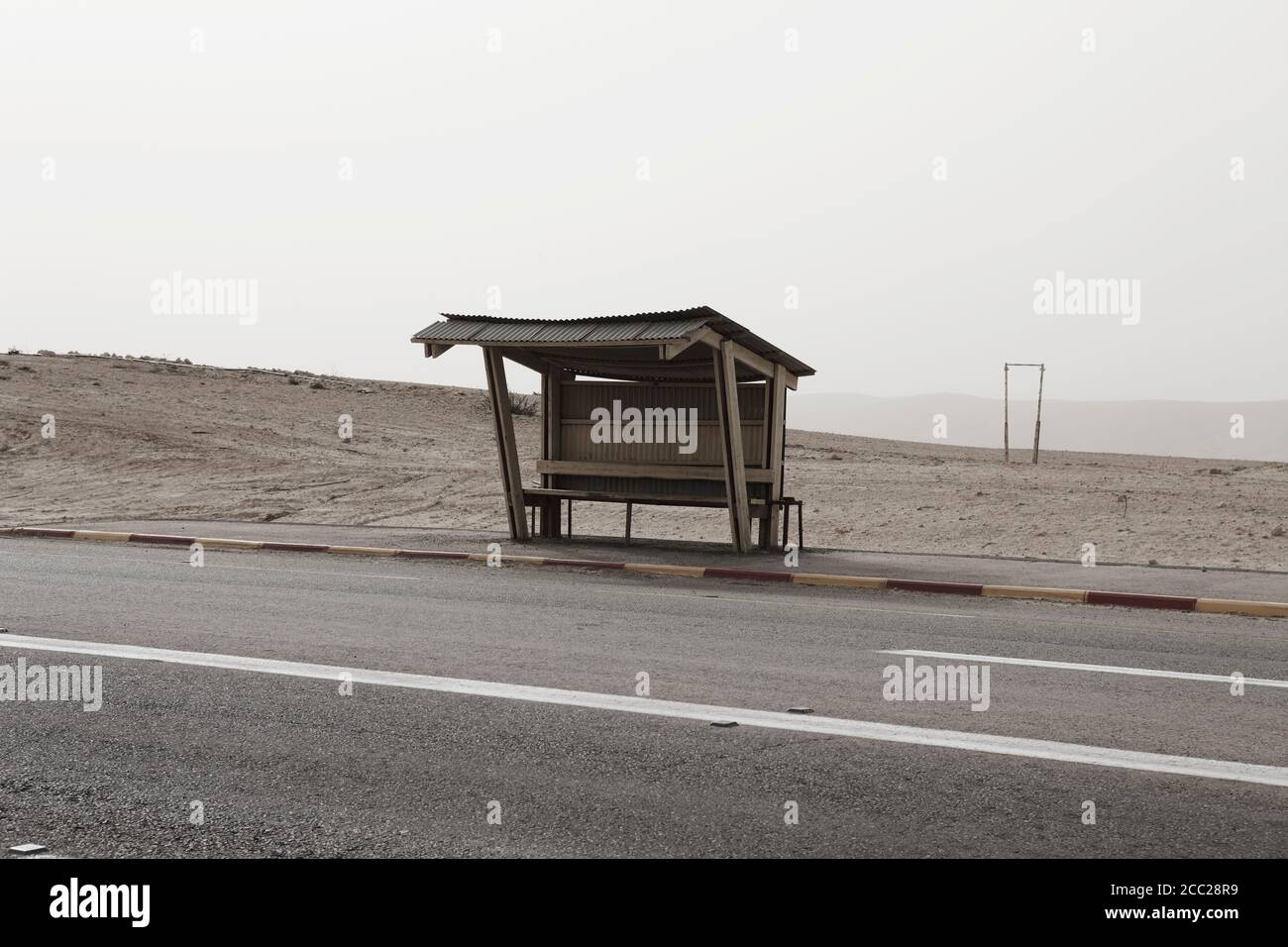Empty Bus Stop High Resolution Stock Photography and Images - Alamy