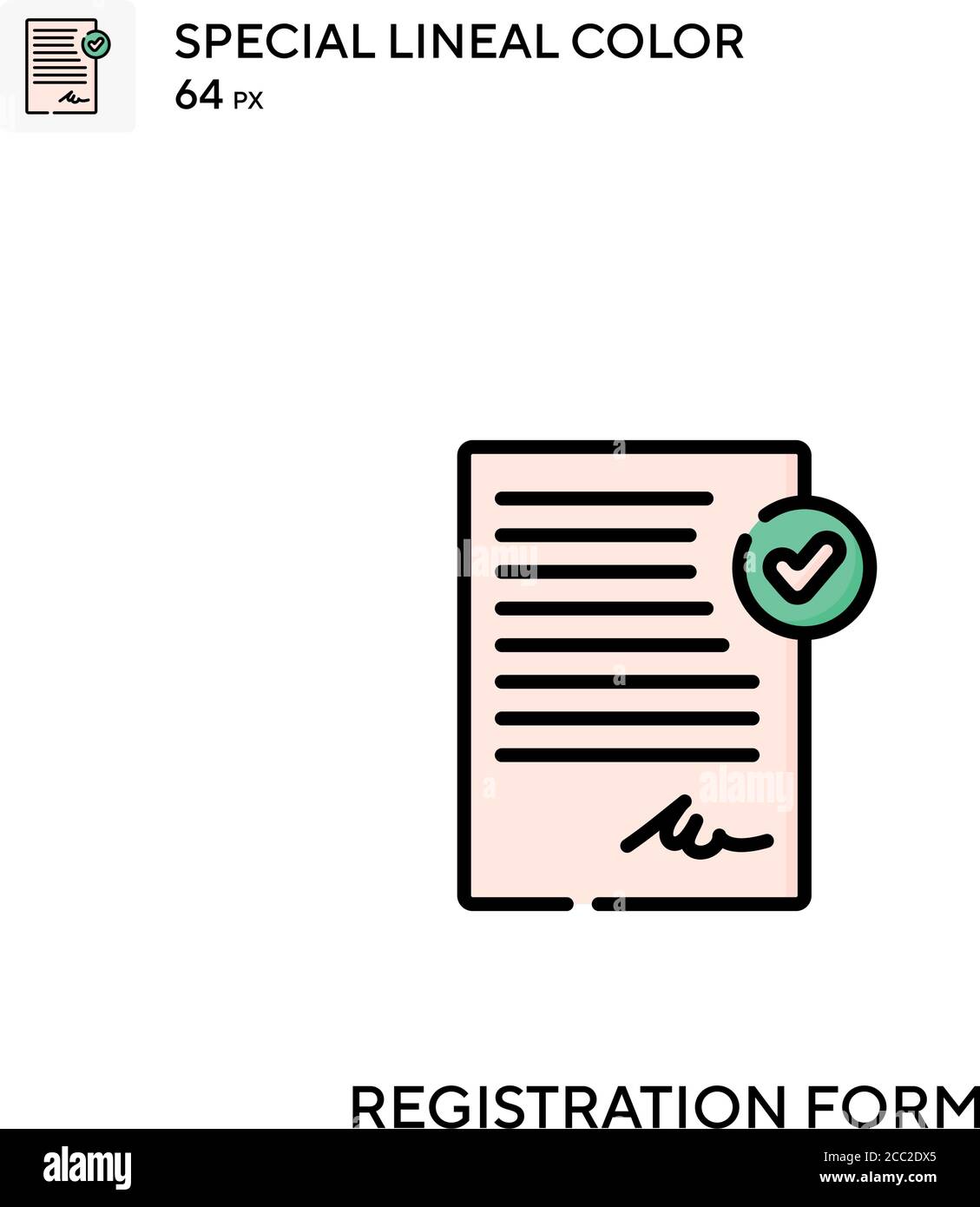 Registration Form Icon