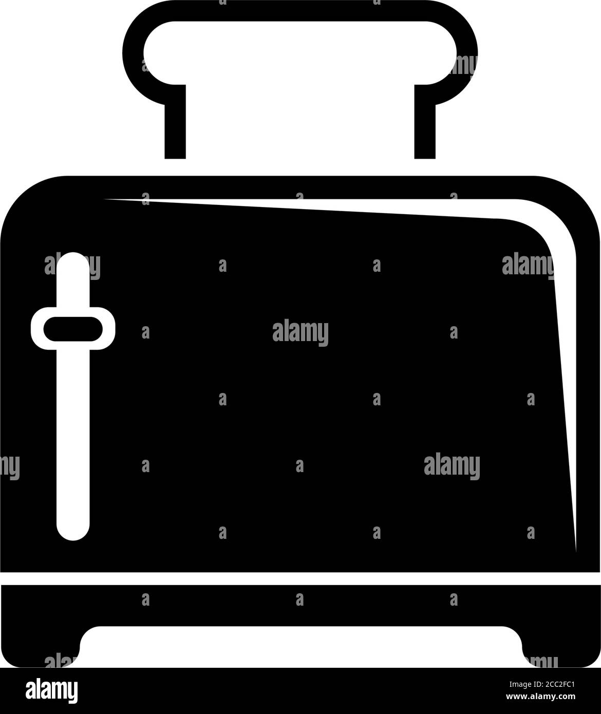 Toaster, Kitchen Electric Device for Toasts. Flat Vector Icon ...