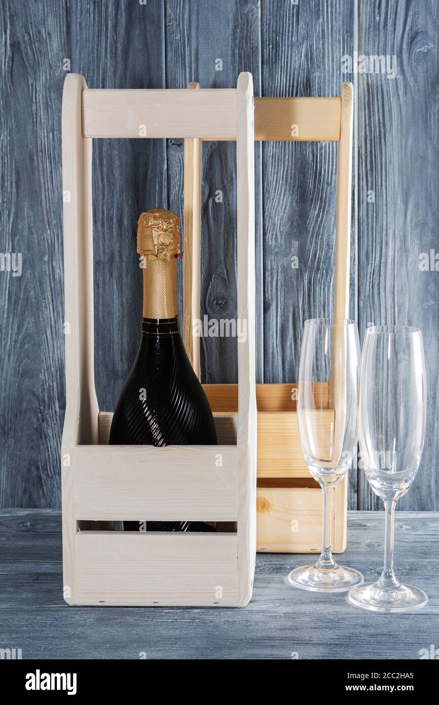 2 Champagne glasses Stock Photo by ©magann 19315611