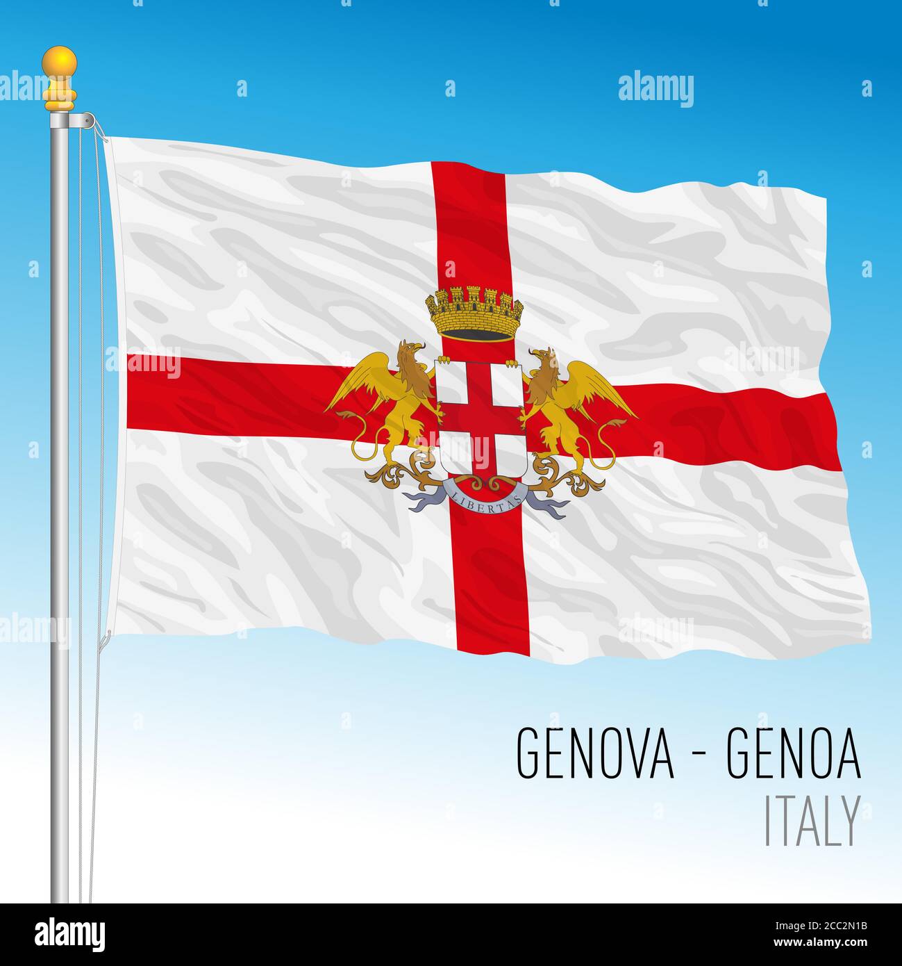 Official CFC Genoa Flag