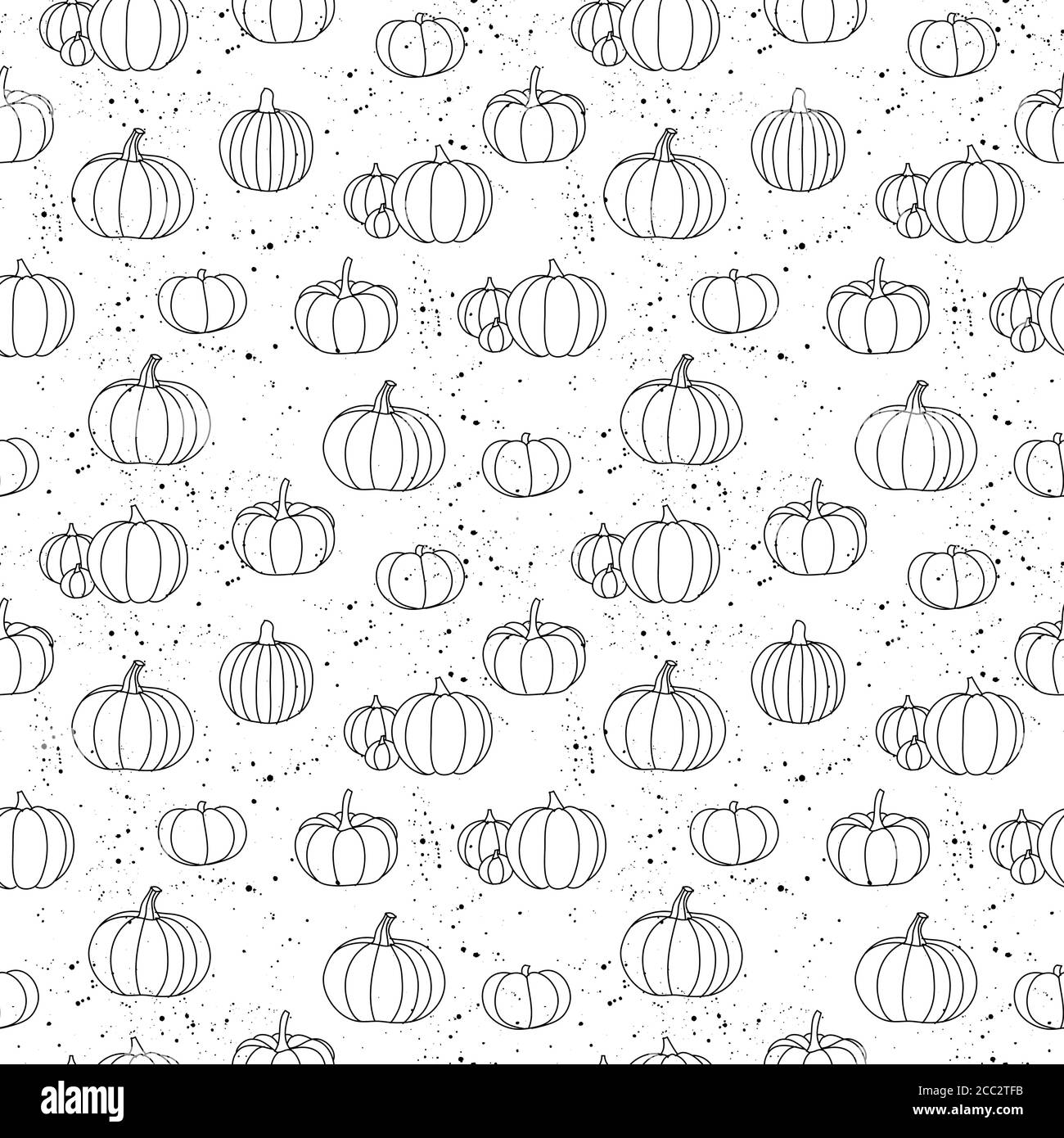 Pumpkin plant Black and White Stock Photos &amp; Images - Alamy