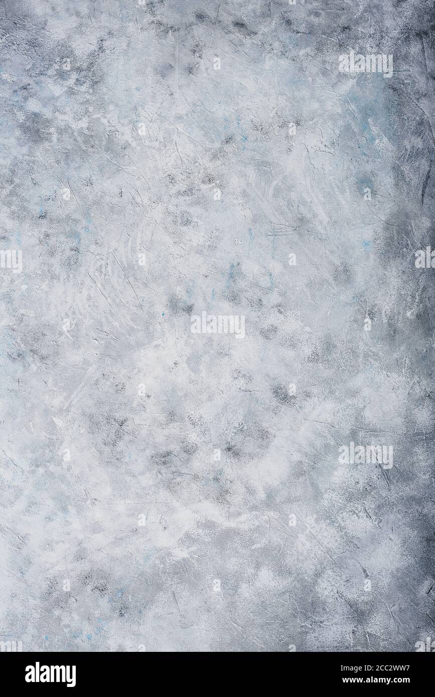 Gray textured concrete wall background Stock Photo