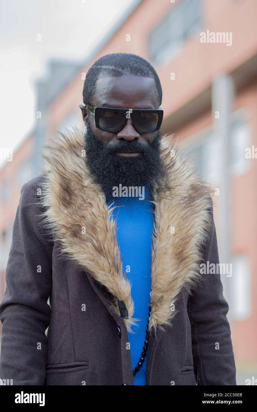 An Africa Black Man Stock Photo Alamy