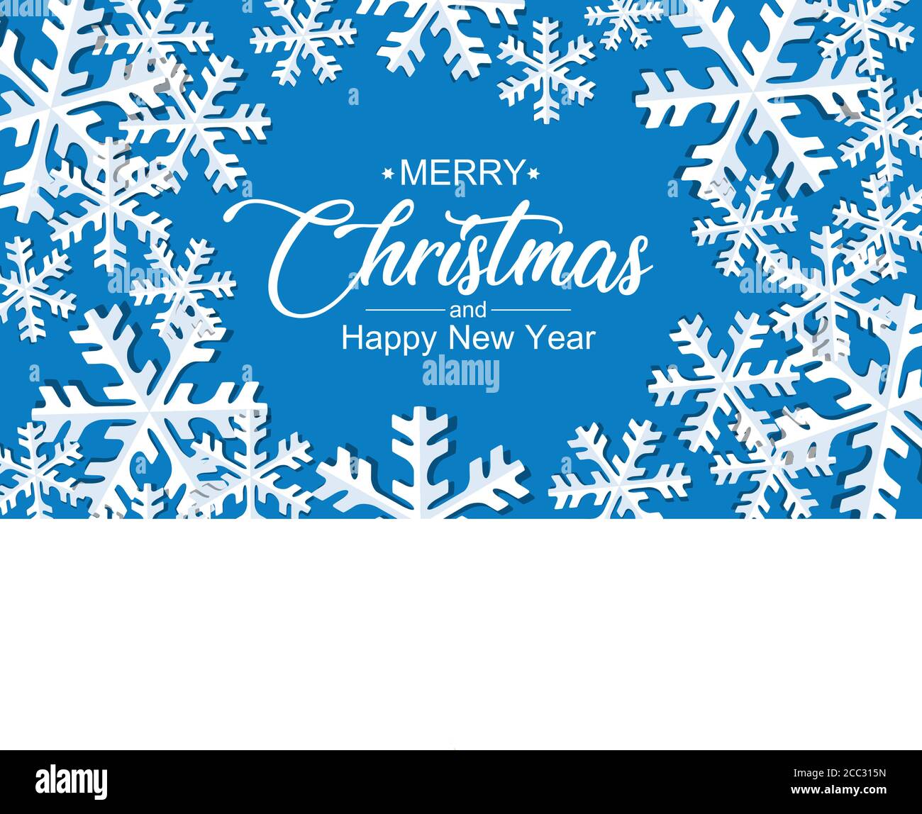 Christmas background with snowflakes Stock Vector Image & Art - Alamy