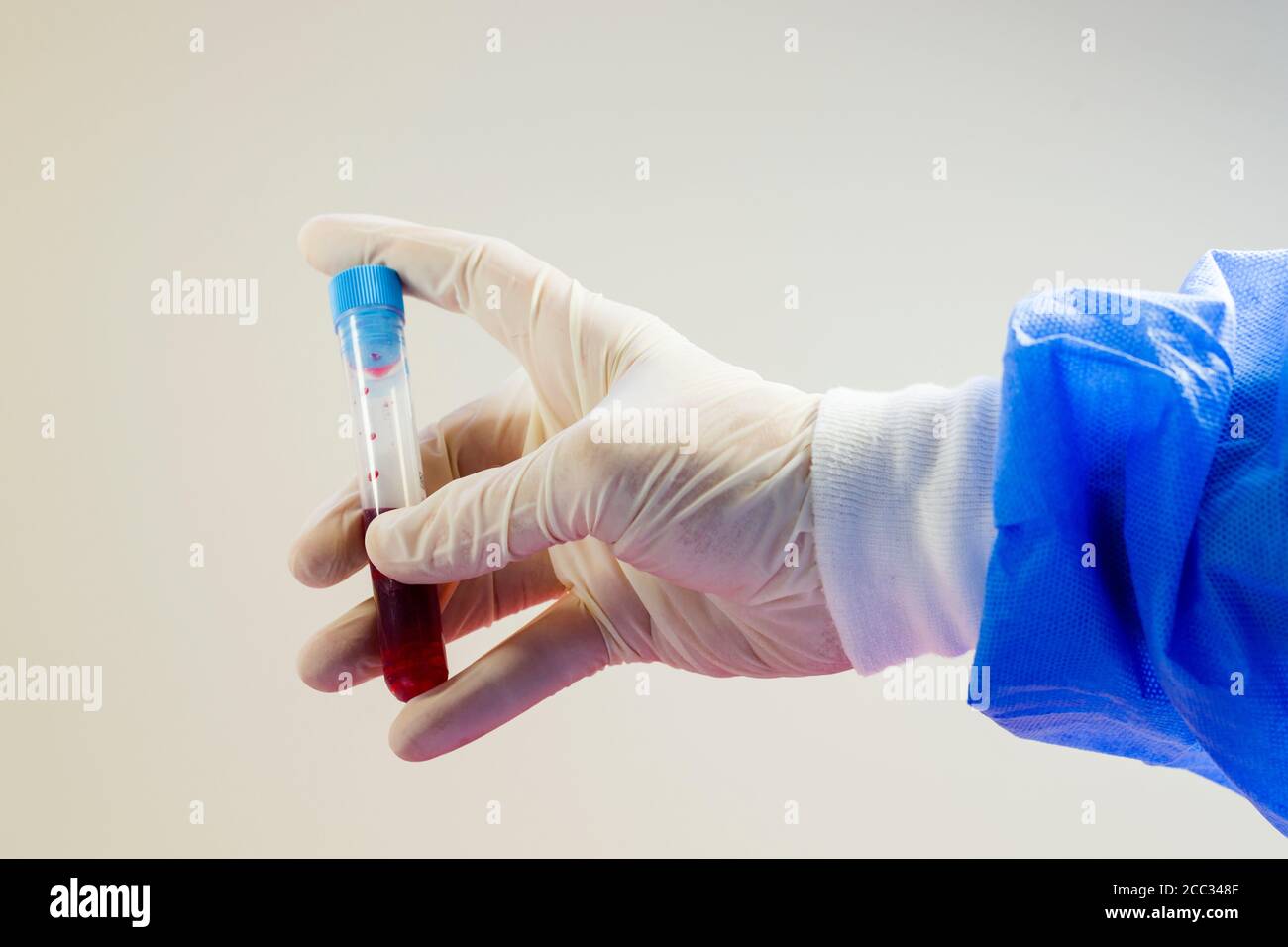 Chemical laboratory instruments, glassware and pipette. Tests and ...