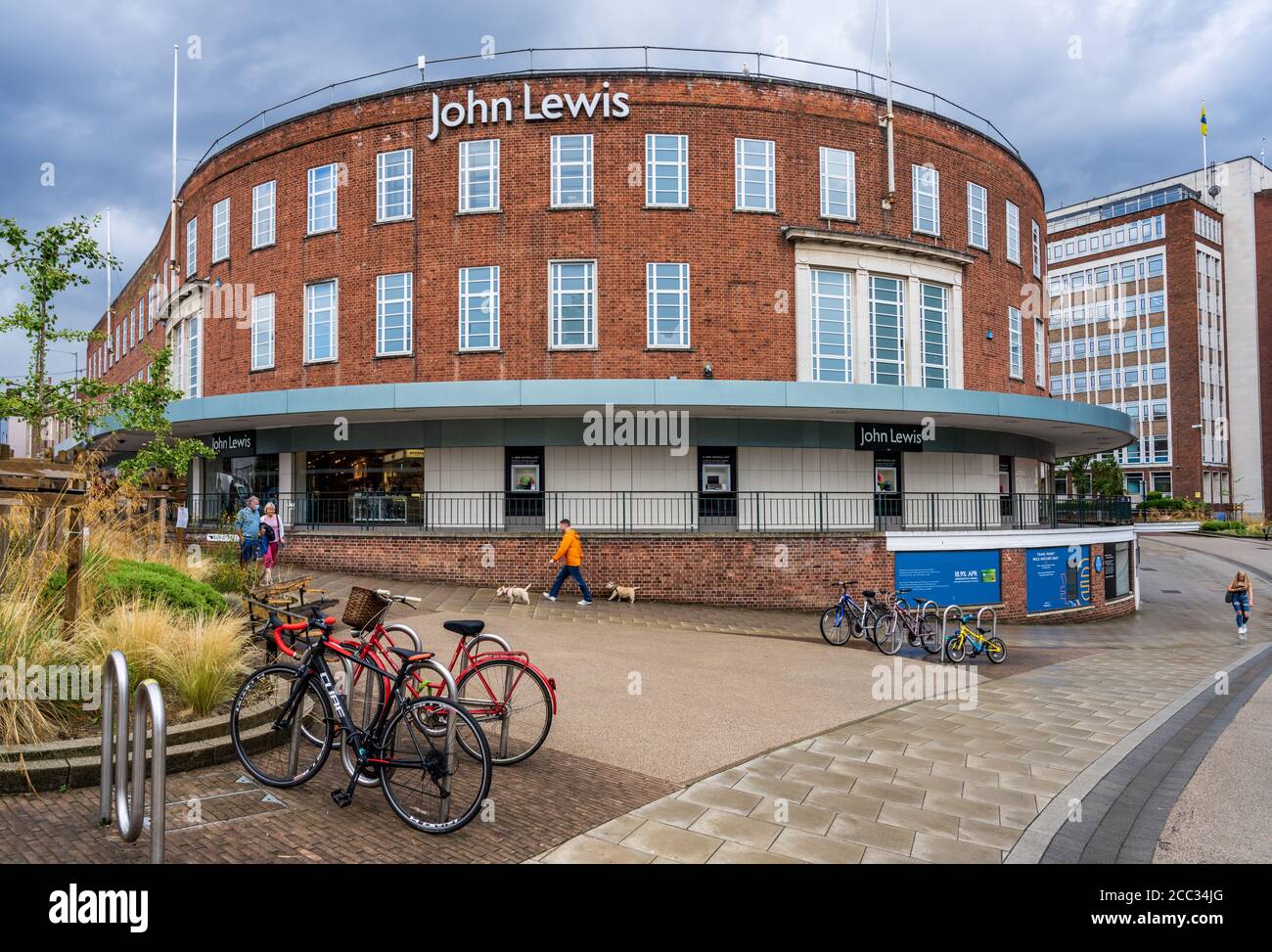 John Lewis Department Store in Norwich Norfolk UK, completed in 1953