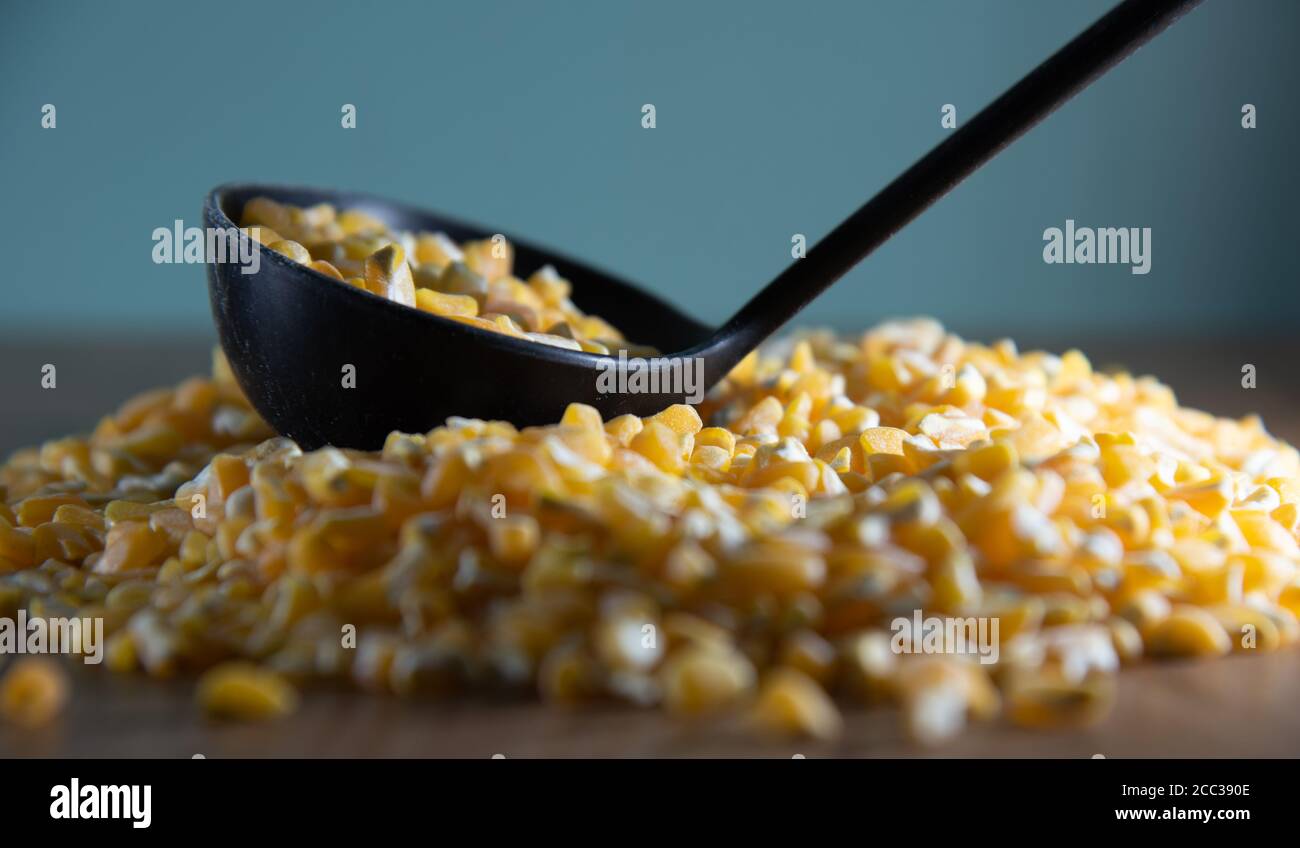 Corn for hominy. Dish known in different regions of Brazil, hominy can