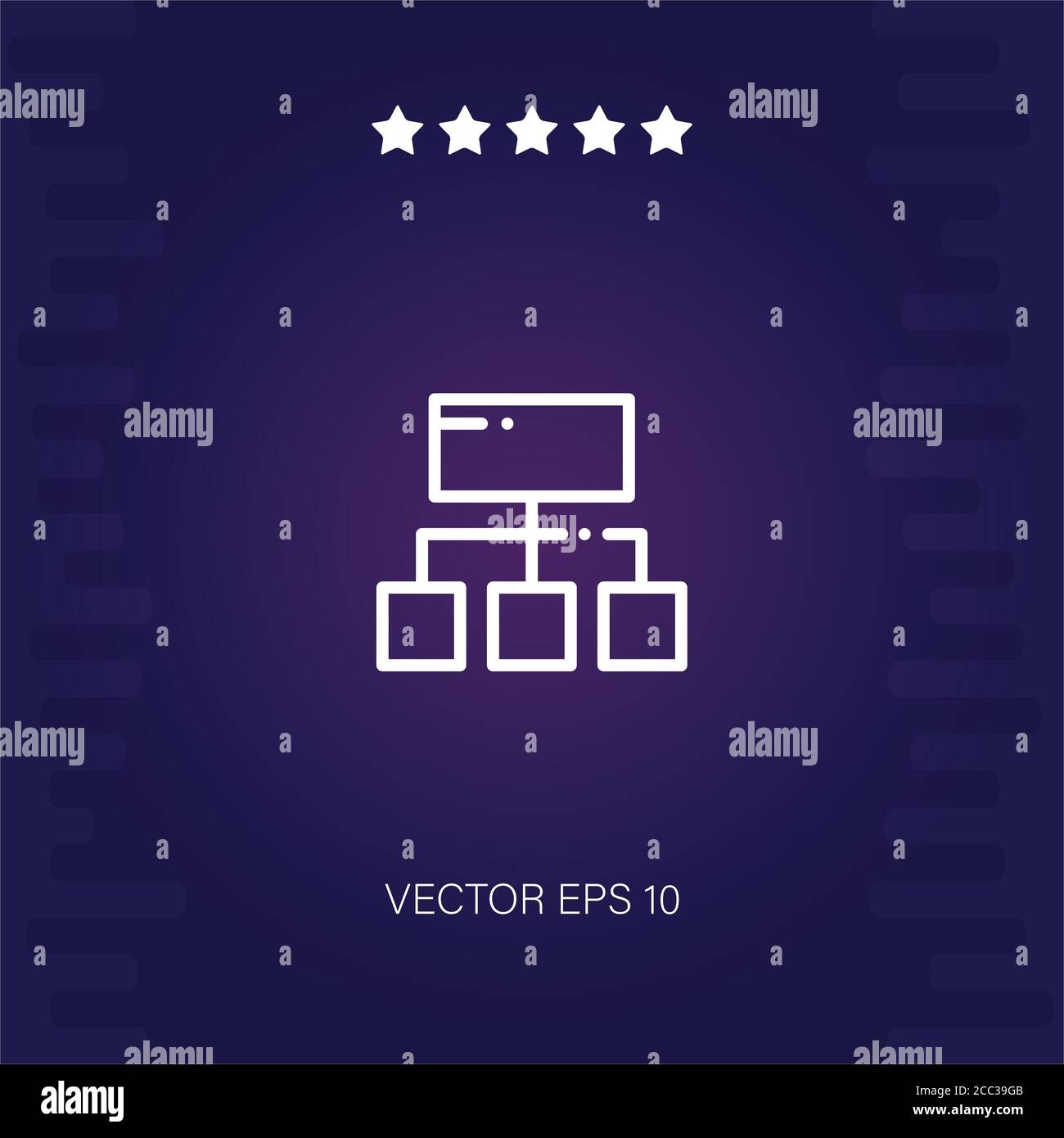structure vector icon modern illustration Stock Vector Image & Art - Alamy