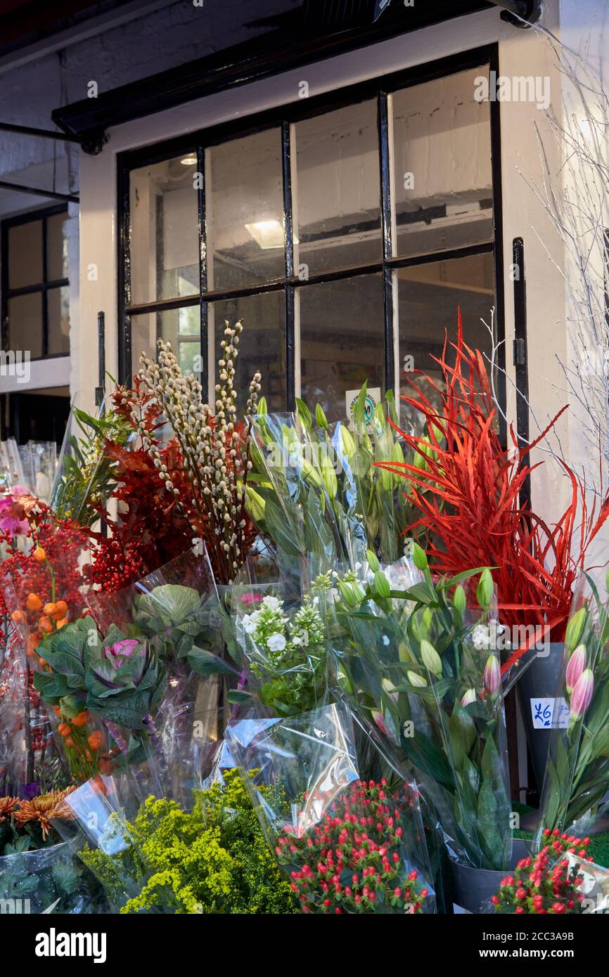 Flower shop Hampstead, London Stock Photo Alamy