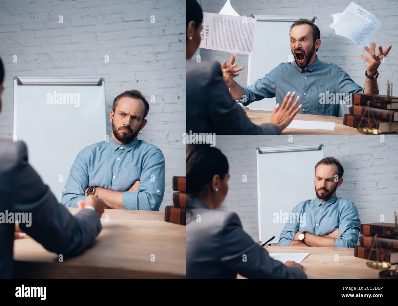 Irritated client hi-res stock photography and images - Alamy
