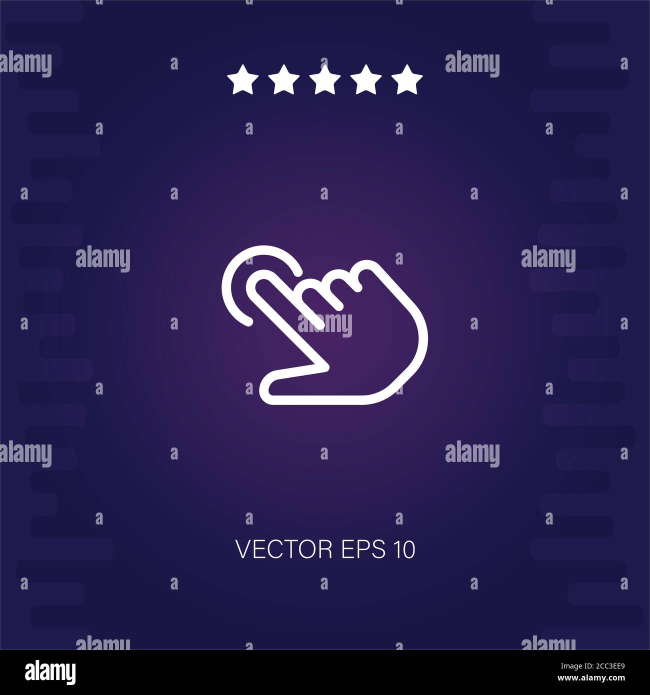 tap vector icon modern illustration Stock Vector Image & Art - Alamy