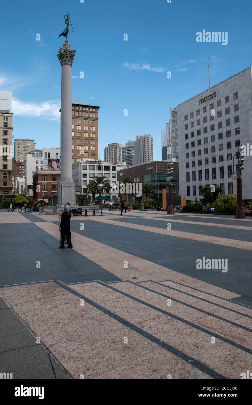 San Francisco's Union Square. California, USA Stock Photo - Alamy