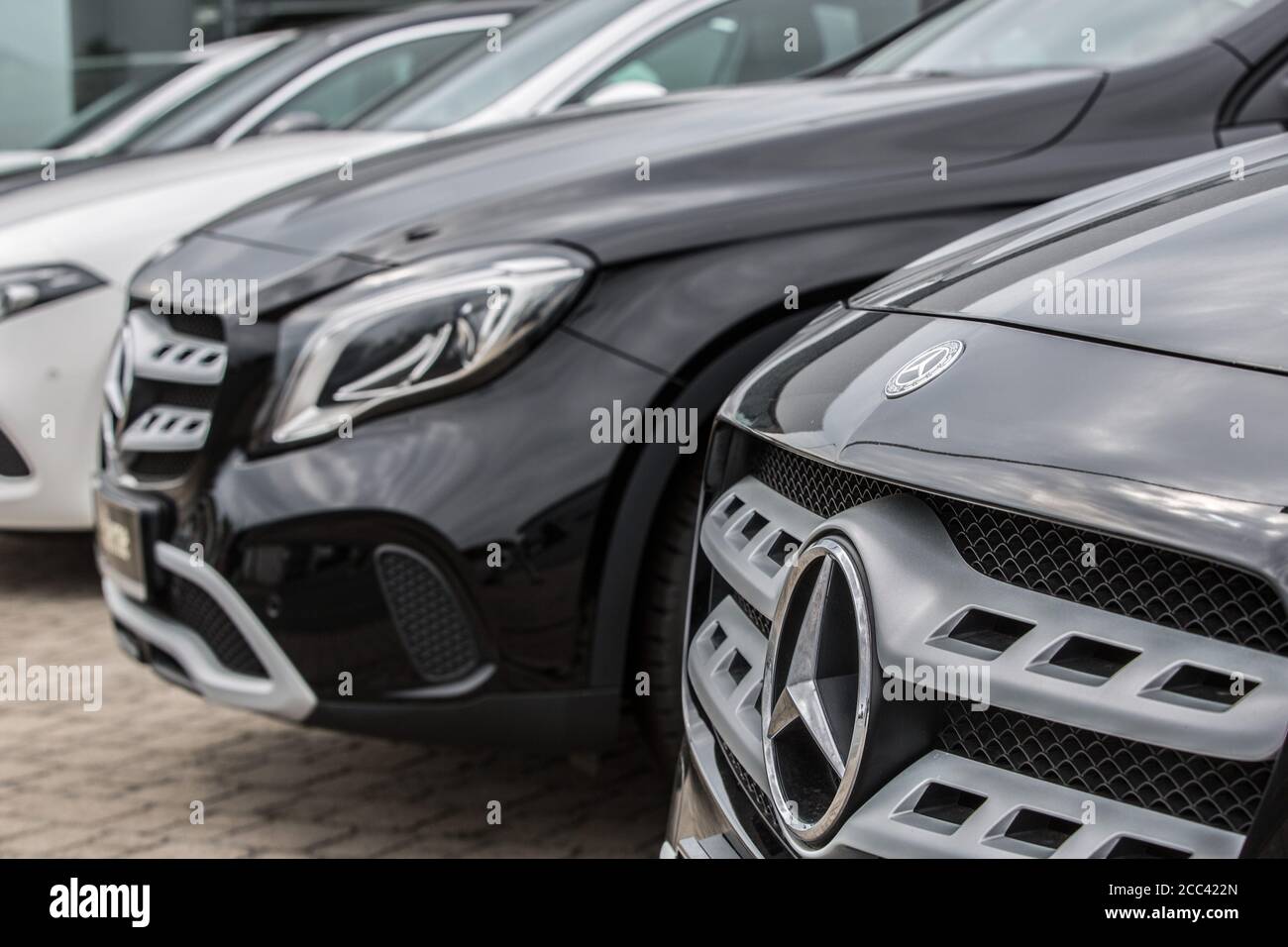 Bamberg, Germany August 18, 2020 Symbolic pictures 2020 Mercedes new