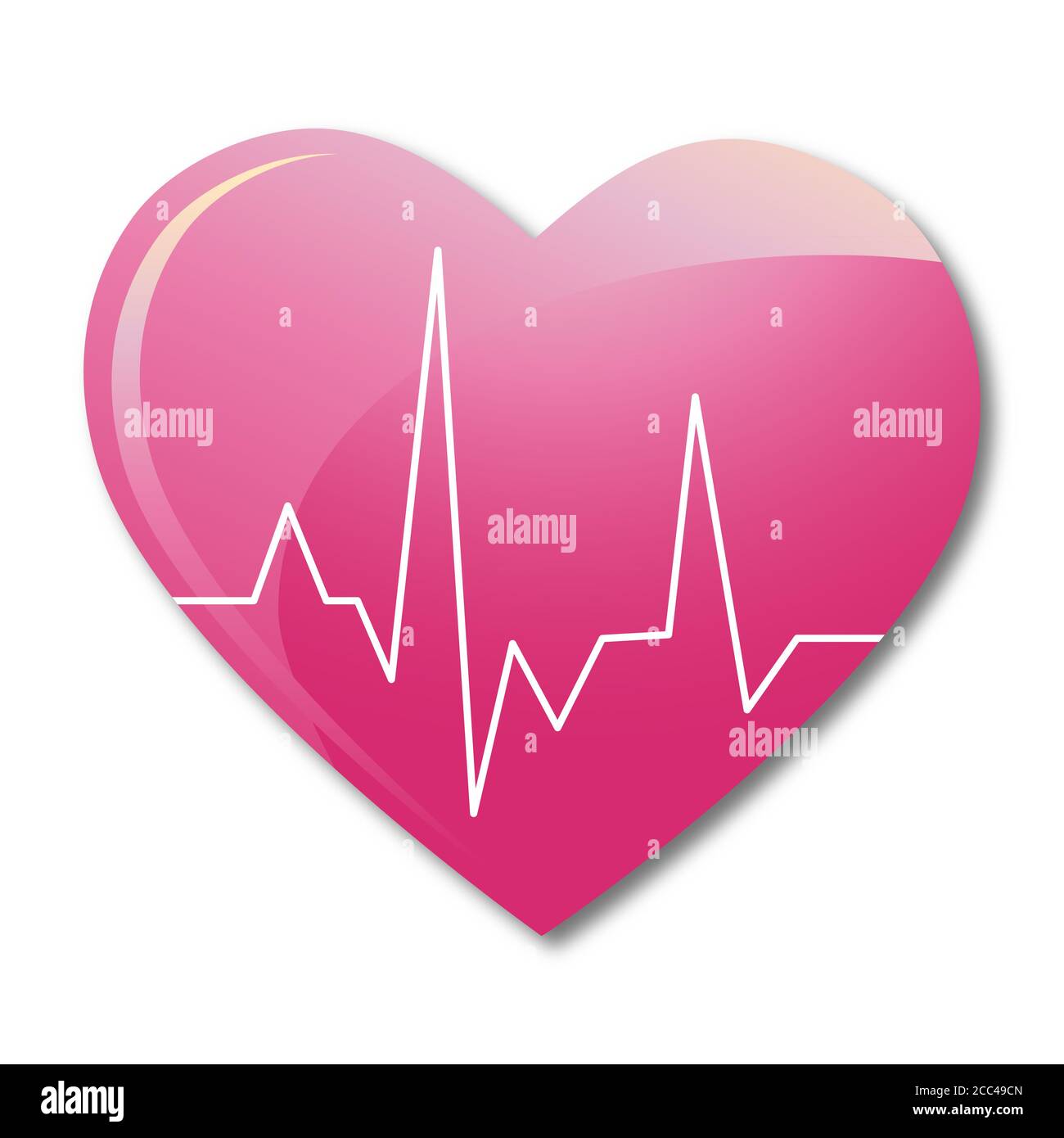 Concept healthy heart illustration hi-res stock photography and images ...