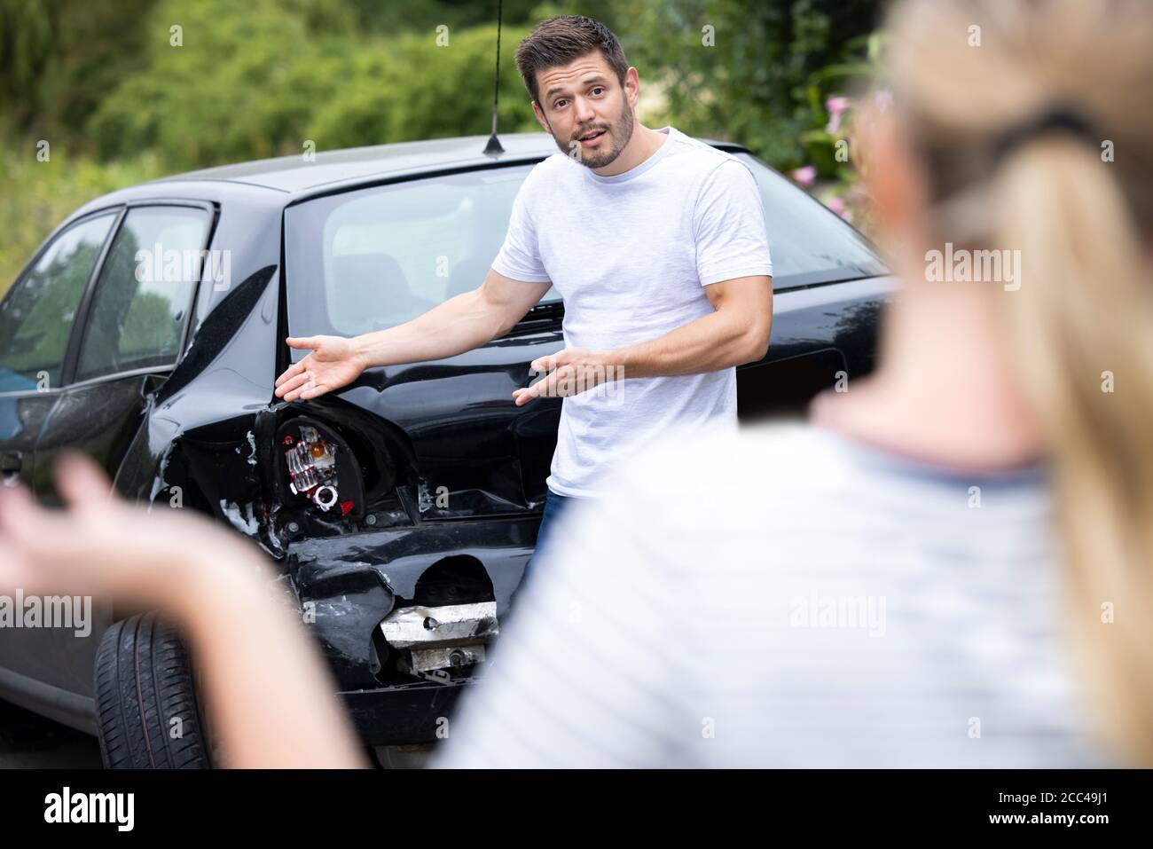 Man Over Driver Man driver road rage woman hi-res stock photography and images - Alamy