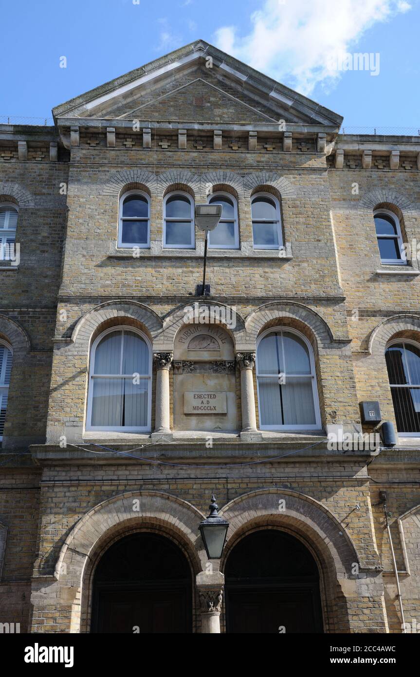 Public Hall, High Street, Maldon, Essex Stock Photo Alamy