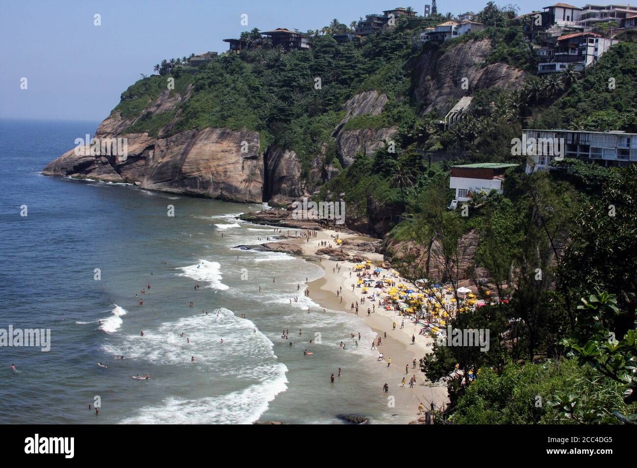 Sao Conrad’s beach Rio de Janeiro Stock Photo
