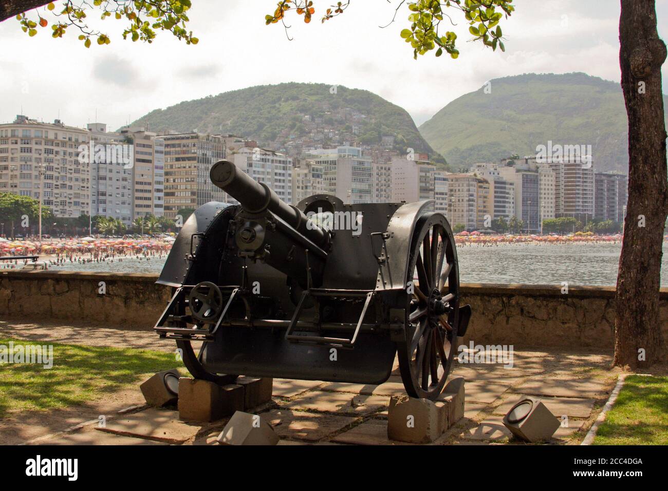 Fort Copaucabana Rio de Janeiro Stock Photo