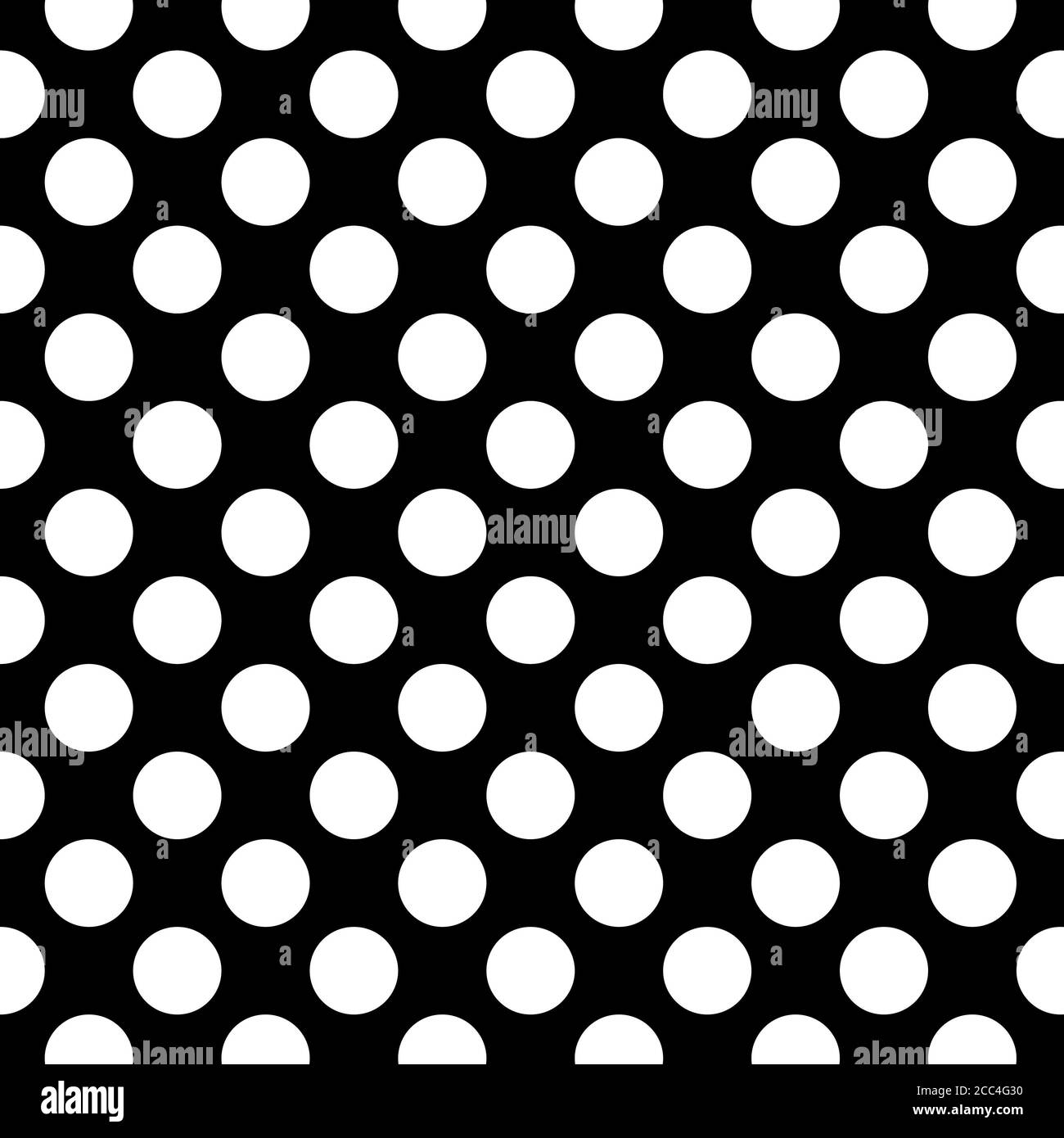 Classic black background with polka dot pattern Stock Photo - Alamy