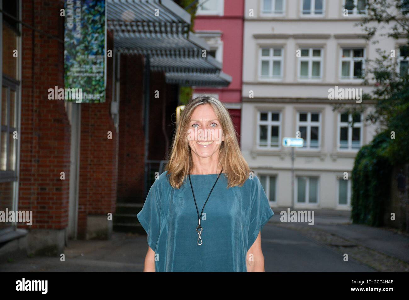 Regisseurin Connie Walther, Die Rüden, Zeise Kino, Hamburg, Altona, 17.08.2020 Stock Photo