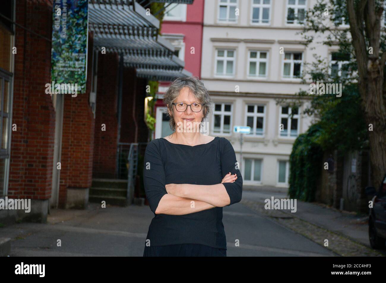 Kamerafrau Birgit Gudjonsdottir, Die Rüden, Zeise Kino, Hamburg, Altona, 17.08.2020 Stock Photo