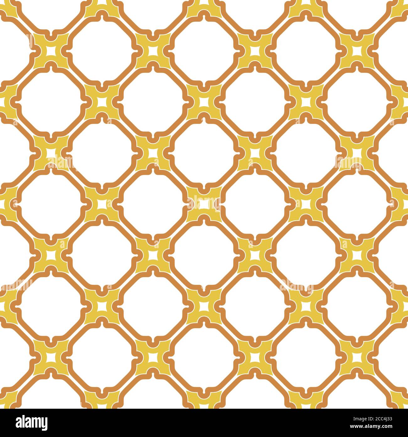 Seamless Vector Pattern in Arabian Style Stock Vector