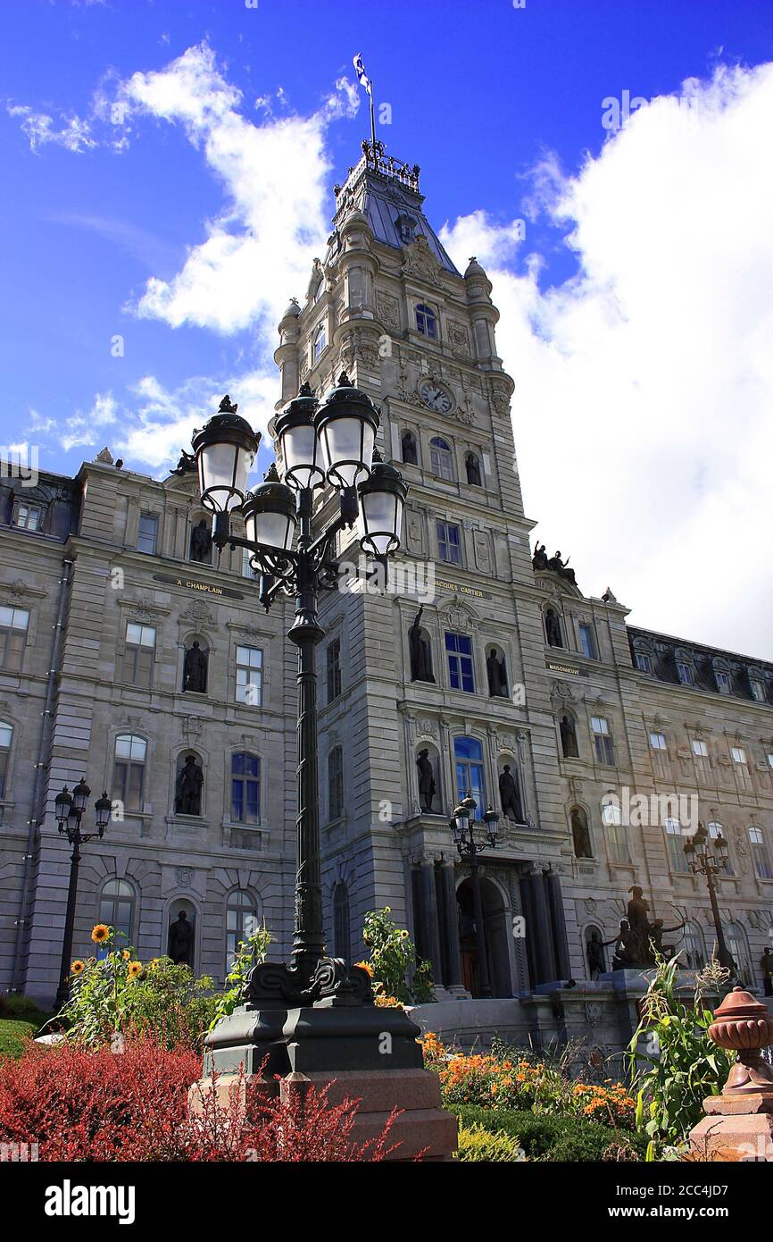Quebec City Parliament, Canada Stock Photo Alamy