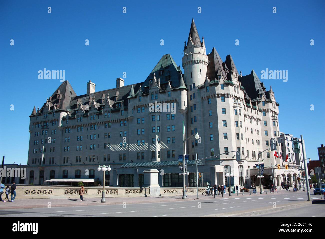 Hotel The Fairmont Chateau Laurier In Ottawa Canada Stock Photo Alamy