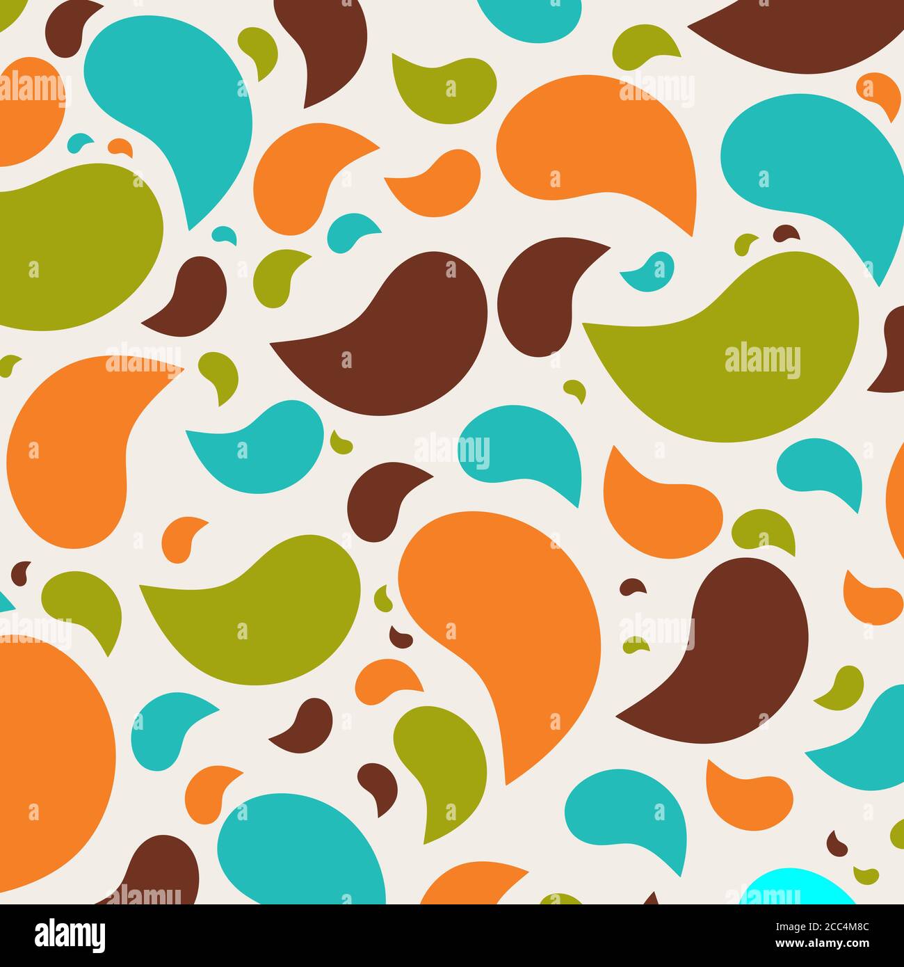 Illustration of seamless pattern Stock Photo - Alamy