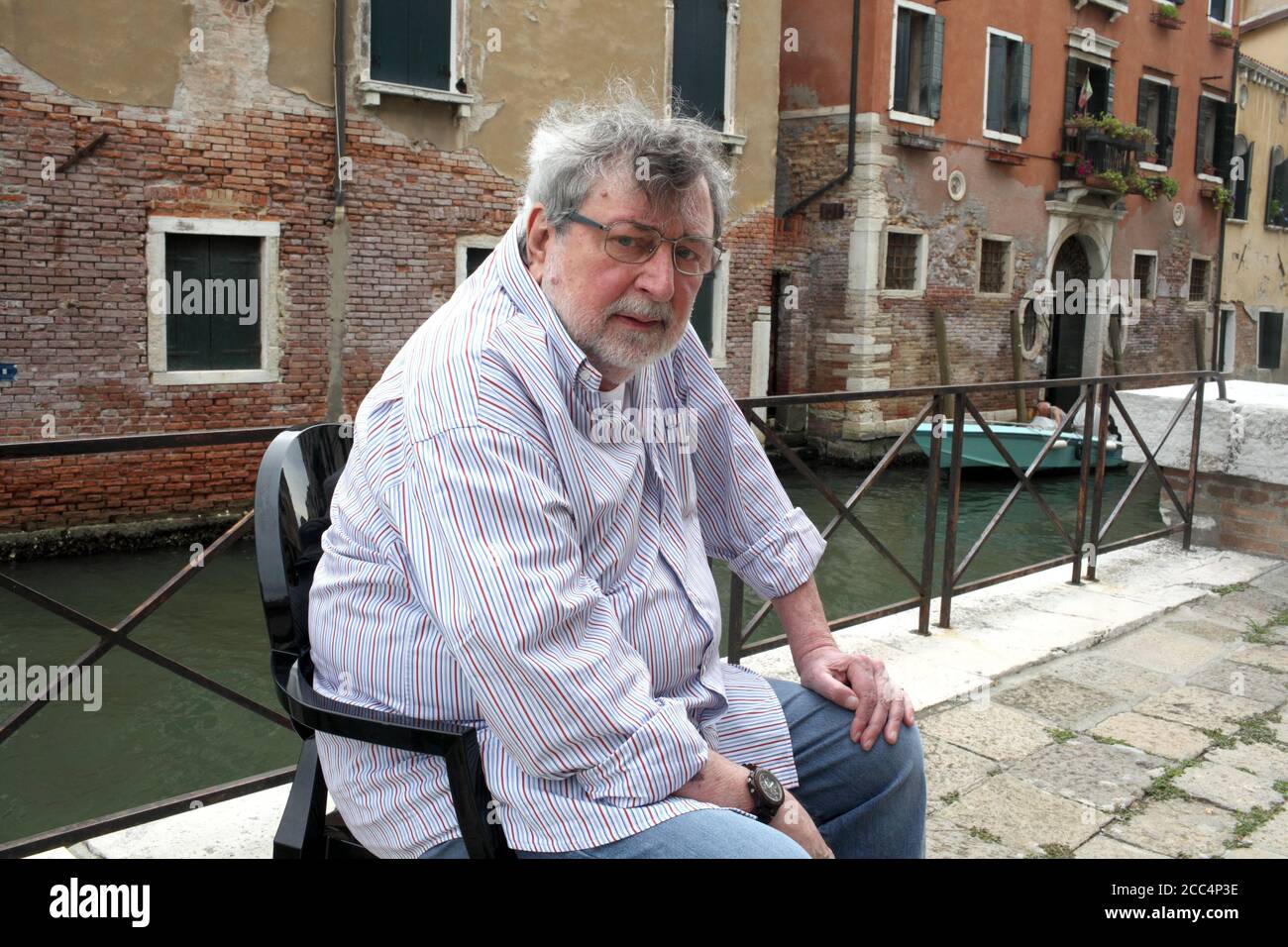 Portrait of Francesco Guccini (singer-songwriter) 03/07/2020 ©Basso CANNARSA/Opale Stock Photo