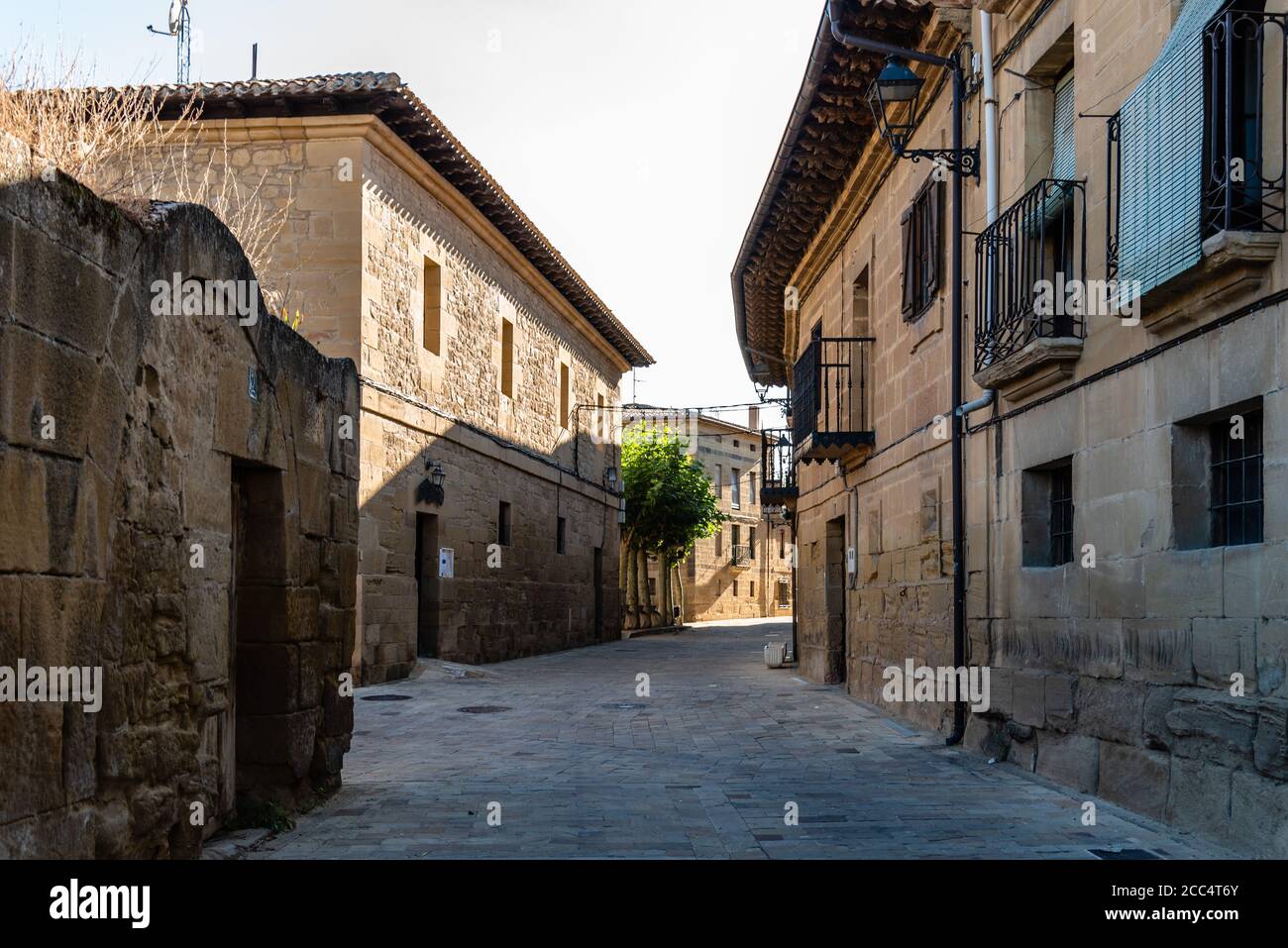 Scenic View Of Cuzcurrita Del Rio Tiron A Small Town In La Rioja Region Of Spain Stock Photo Alamy