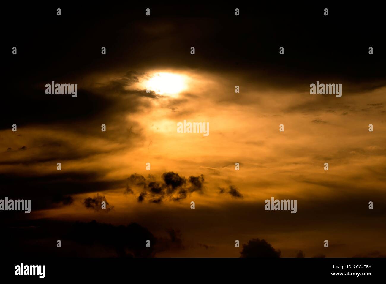 Stormy rain clouds background. Dark sky Stock Photo - Alamy
