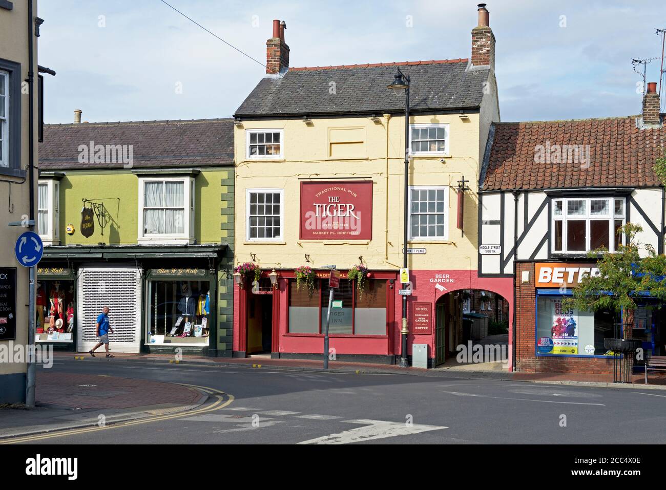 The Tiger Inn, Market Place, Driffield, East Yorkshire, England UK