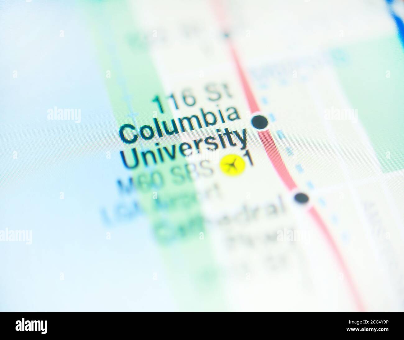 Columbia University Map