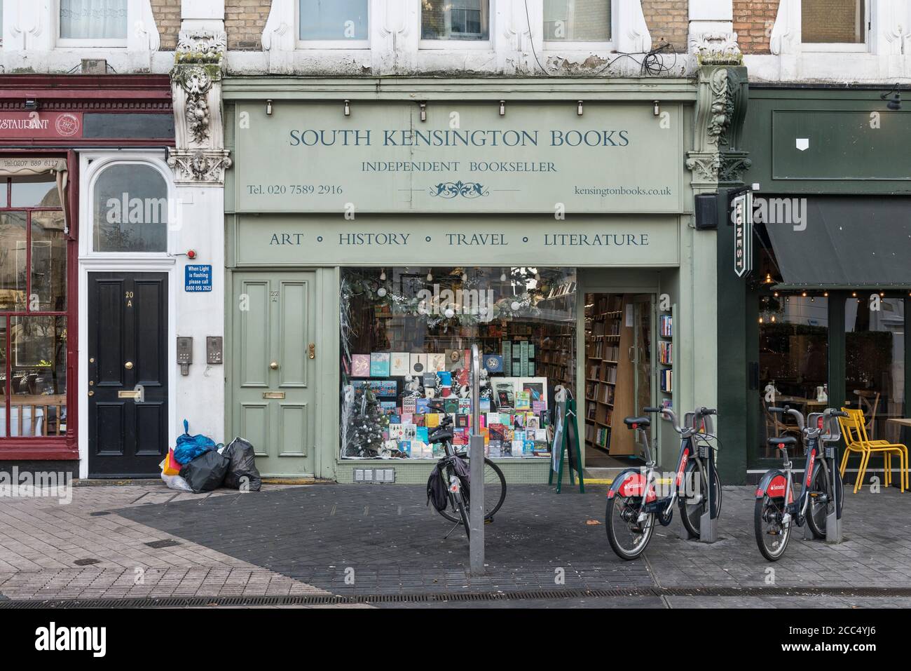 South Kensington Books, Thurloe St, London, UK, an independent book